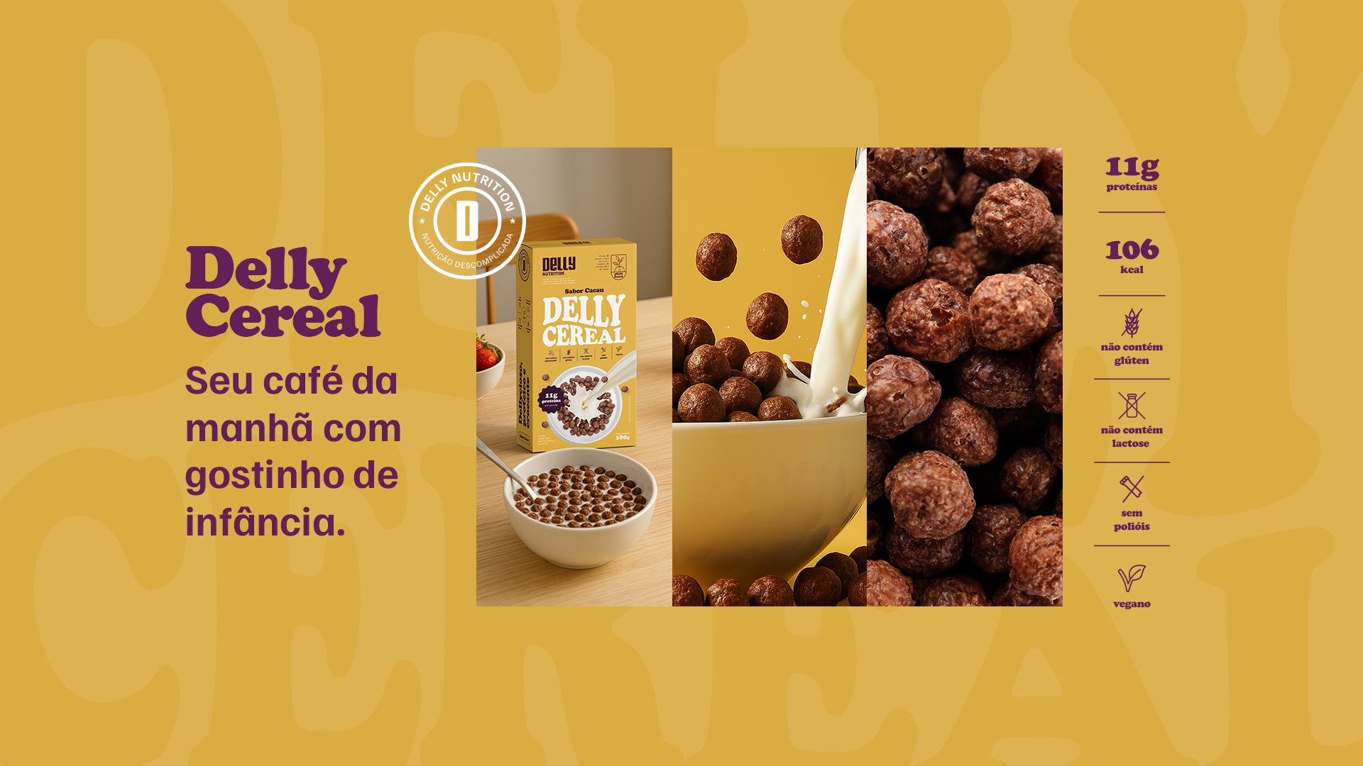 Delly Cereal Cacau – Delly Nutrition